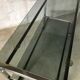 Vintage glass and metal service