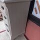 Petite commode anglaise patinée lin vieilli