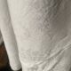 3 white tea towels in damask cotton thread with BN monogram.