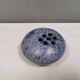 Small gorgeous vase in bluish colours/shades. Netherlands 1970s