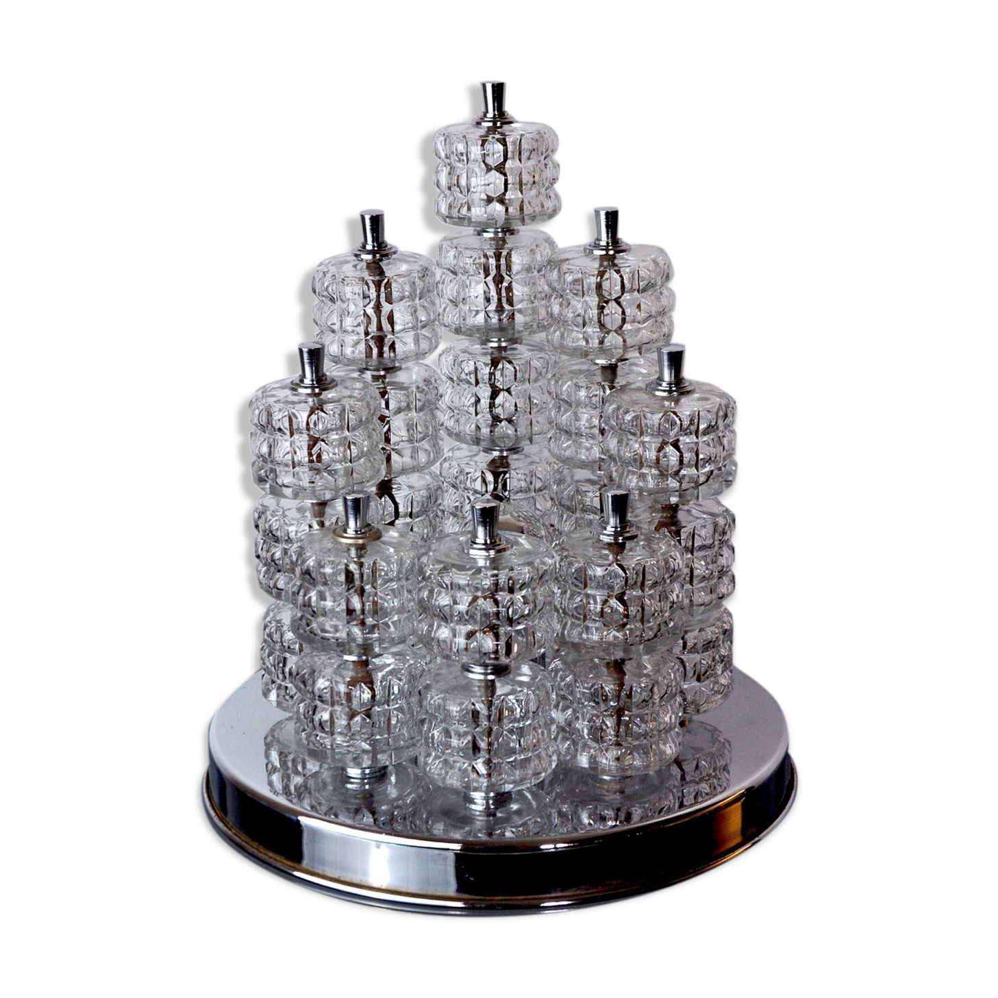 Spiral lamp of The House of Sciolari, Italy, 1970