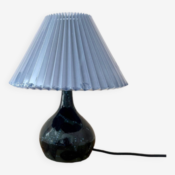 Danish table lamp, Dybdahl ceramic lamp base, Danish Design