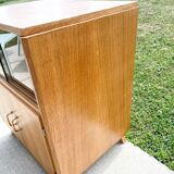 Meuble d'appoint , bar ou HI FI , pieds compas