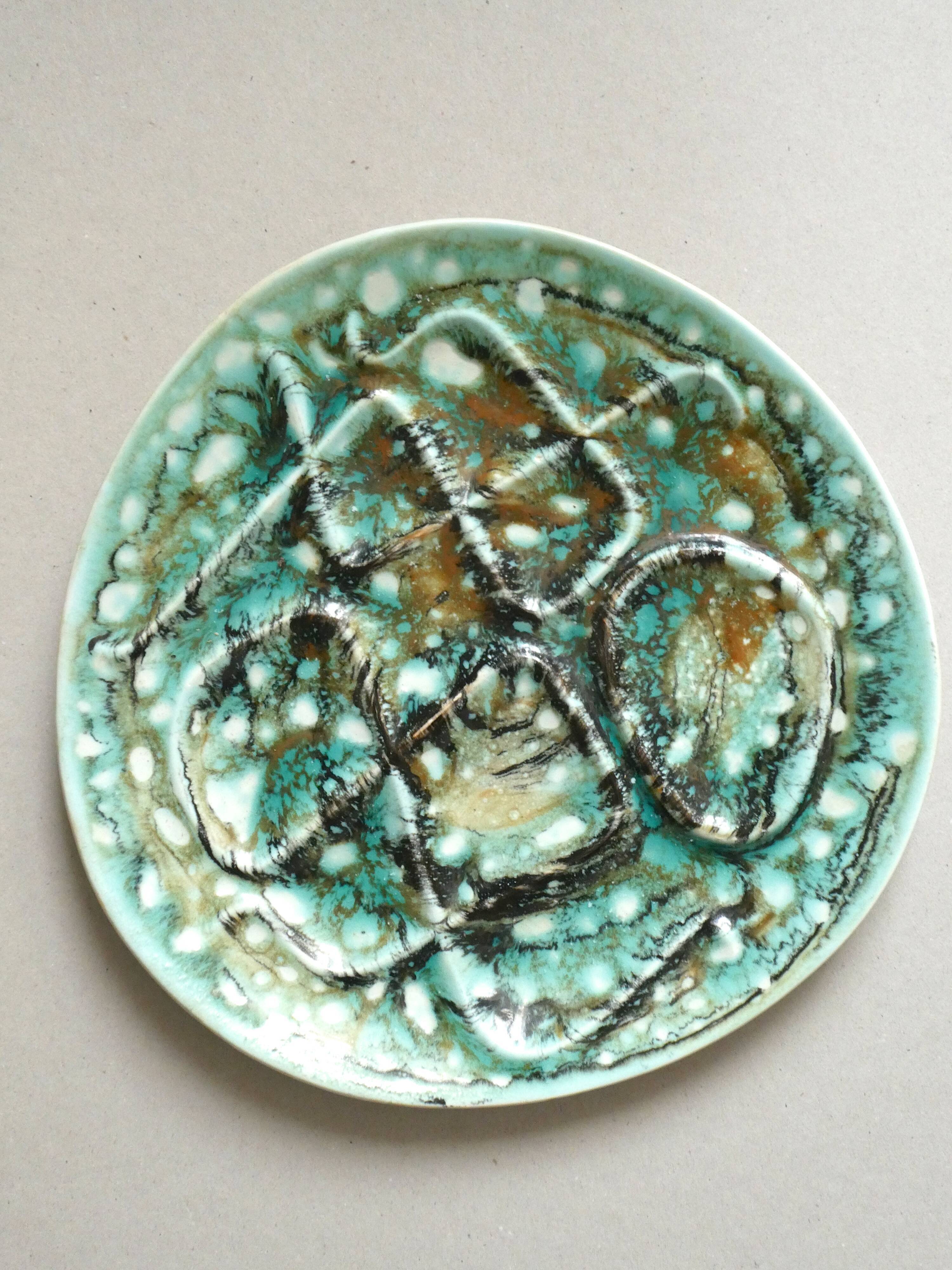 Set of 2 plates Niderviller, foam model, years 60