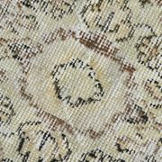 Tapis Persan Vintage Crème Fait Main, Élégance Florale Classique, 194x328