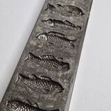 Old chocolate mold, fish shapes, 22 cm