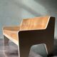 Mid-century 2-seater bench from the 60s