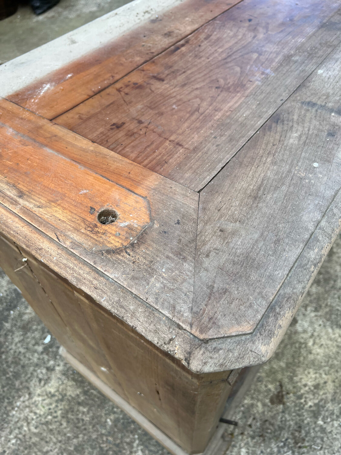Solid wood sideboard