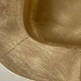 Cendrier carré en laiton vintage