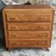 Vintage chest of drawers with compass legs - 4 drawers - 1960