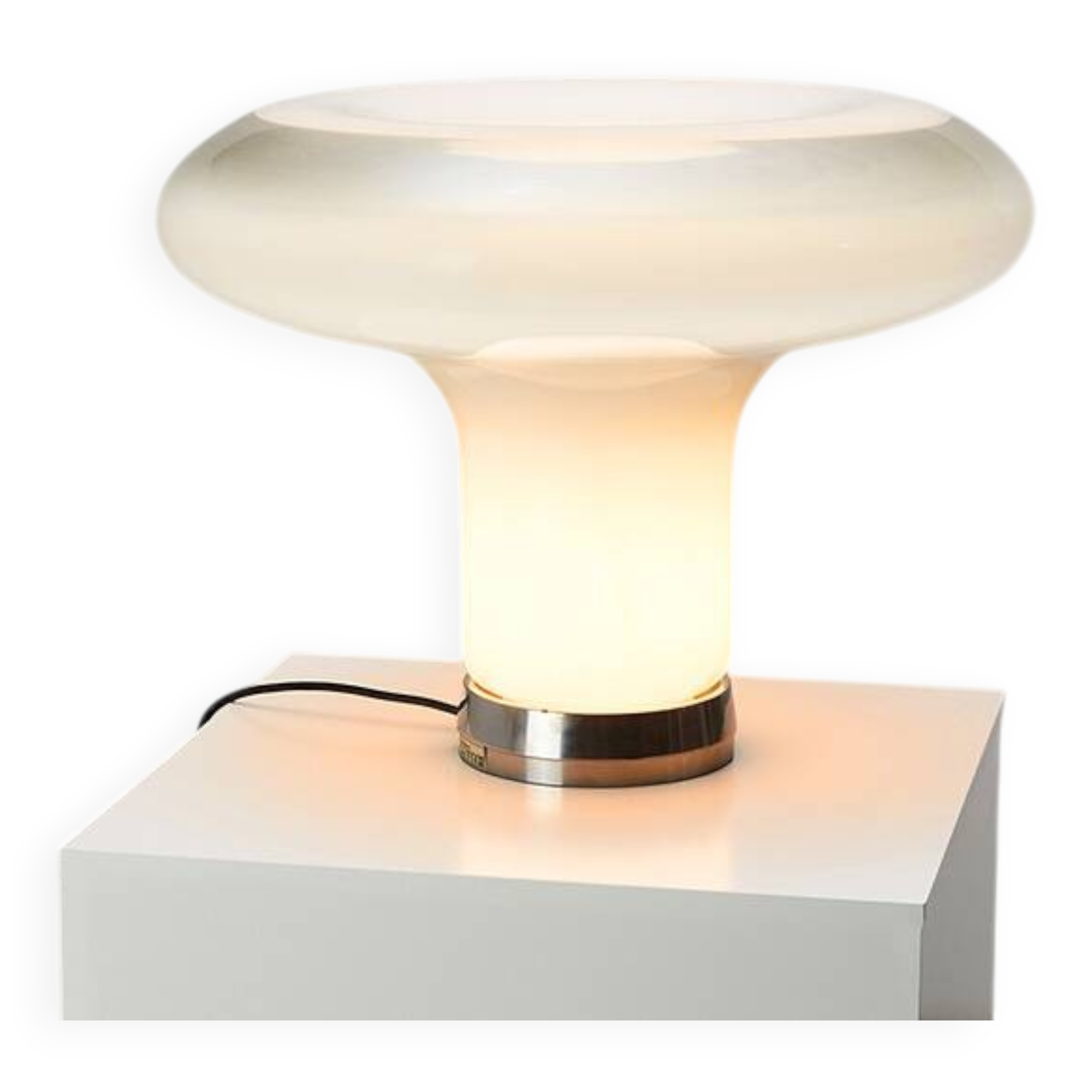 Angelo Mangiarotti Lesbo Table Lamp for Artemide Italy 1967