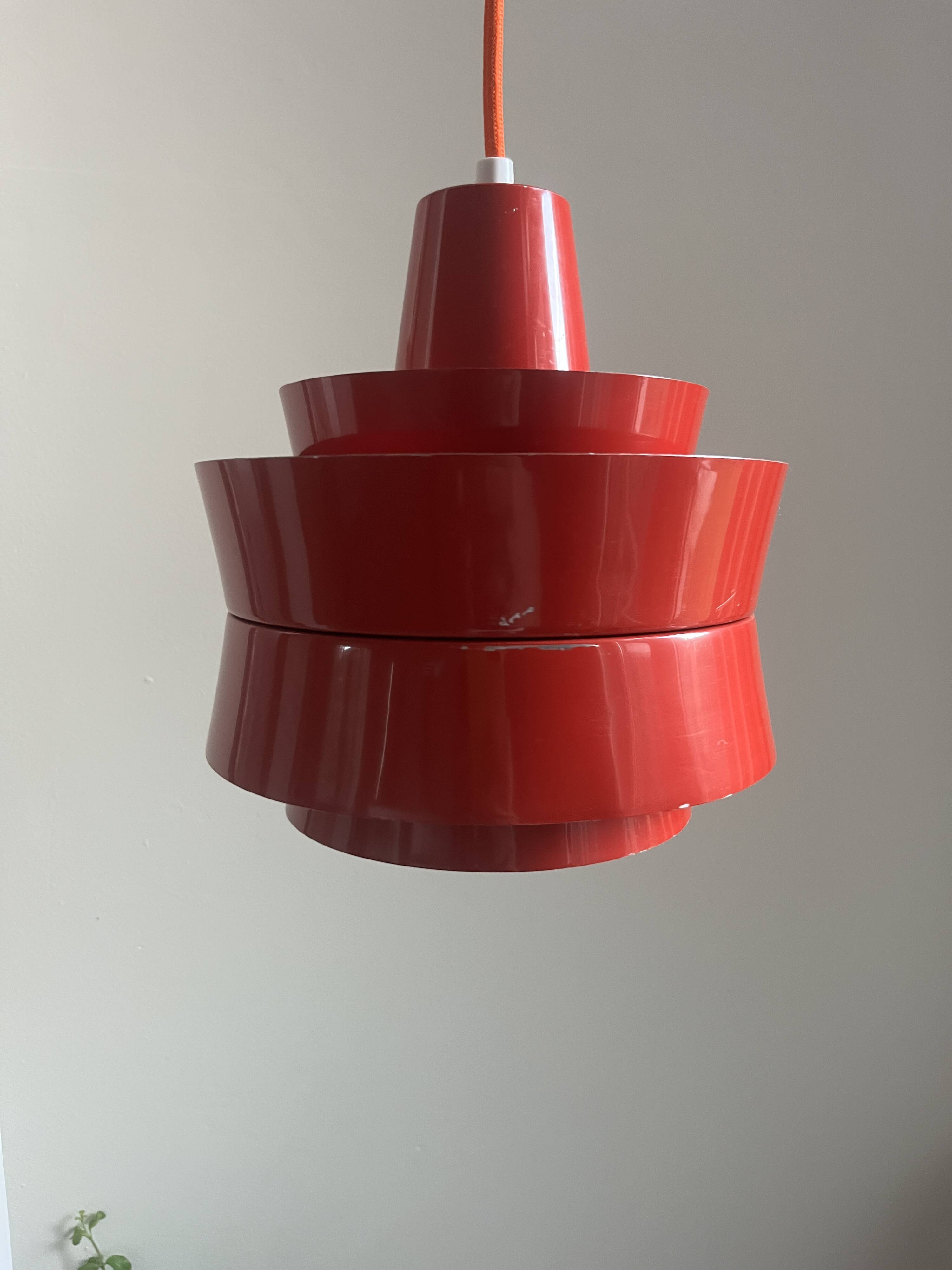 Vintage Trava pendant - Carl Thore - Granhaga - Swedish design lamp