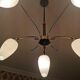 Chandelier 5 arms, 1950
