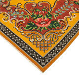 Handwoven Vintage Bessarabian Yellow Kilim 182 cm x 246 cm - 23410