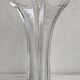 Crystal tulip vase