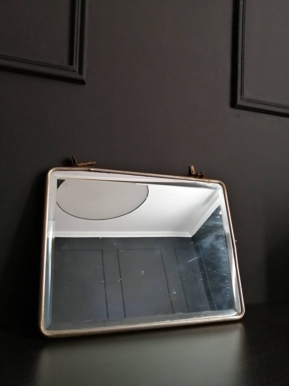 Vintage barber mirror