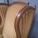Large Louis XVI style wing chair
