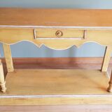Provencal console with 1 drawer