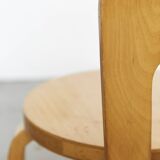 Paire de chaises d'enfant Alvar Aalto N65 pour Artek
