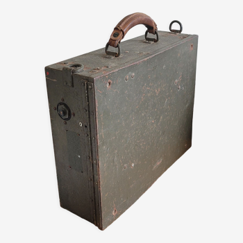 Antique military storage case