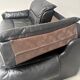 Black leather 3 seat sofa by Dreipunkt, 1970s