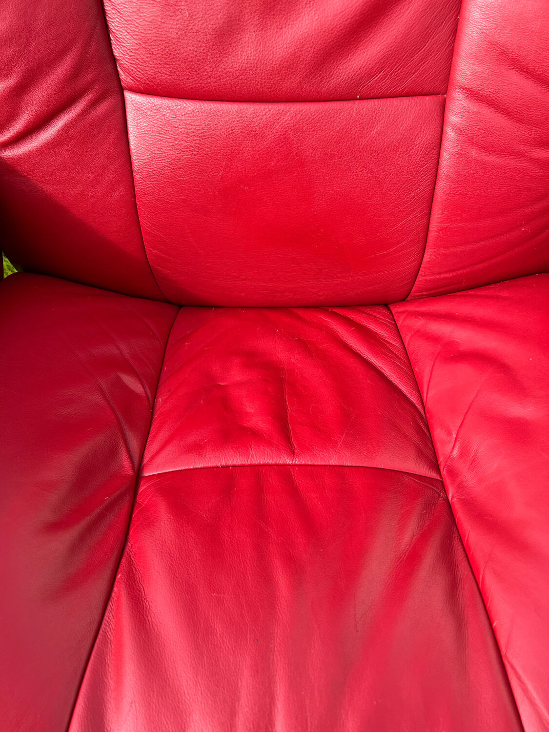 Pair of armchairs Ekornes and ottoman