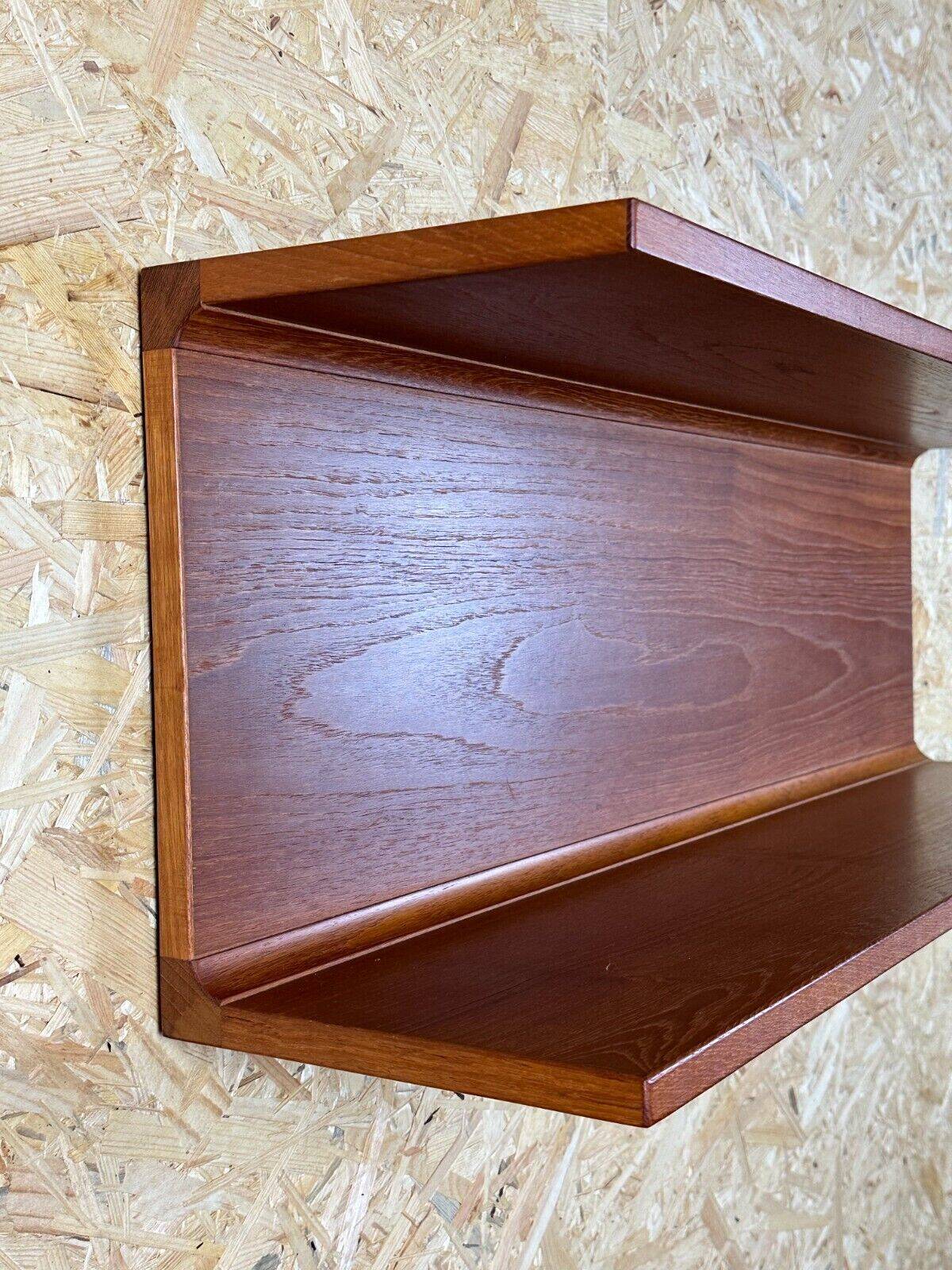 60s 70s étagère murale en teck Pedersen & Hansen Viby J. Denmark Design