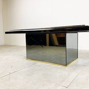 Vintage hidden bar coffee table by Fedam, 1980s