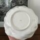 Vintage hollow dish and its 6 strawberry slip bowls