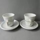 2 tasses brulot époque Napoléon III, 19ème