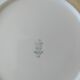 Oval plate in German porcelain from Bavaria