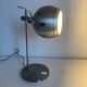 1960s vintage table lamp eyeball brushed steel Aluminor - 34 cm