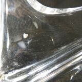 Crystal fruit bowl / signed / Vintage
