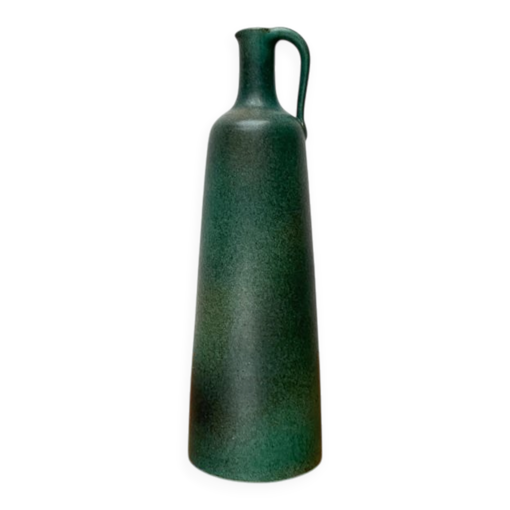 Minimalist Carafe Vase from Mid-Century German Workshop by Brockmann Extertal, 1960s
