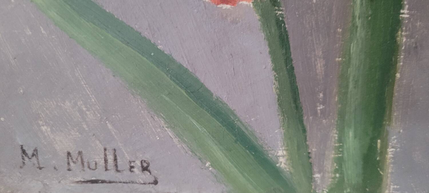 Huile : Les glaïeuls