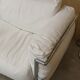 LC3 sofa by Le Corbusier, chrome and white leather