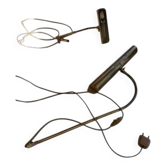 2 lampes en laiton pour tableaux