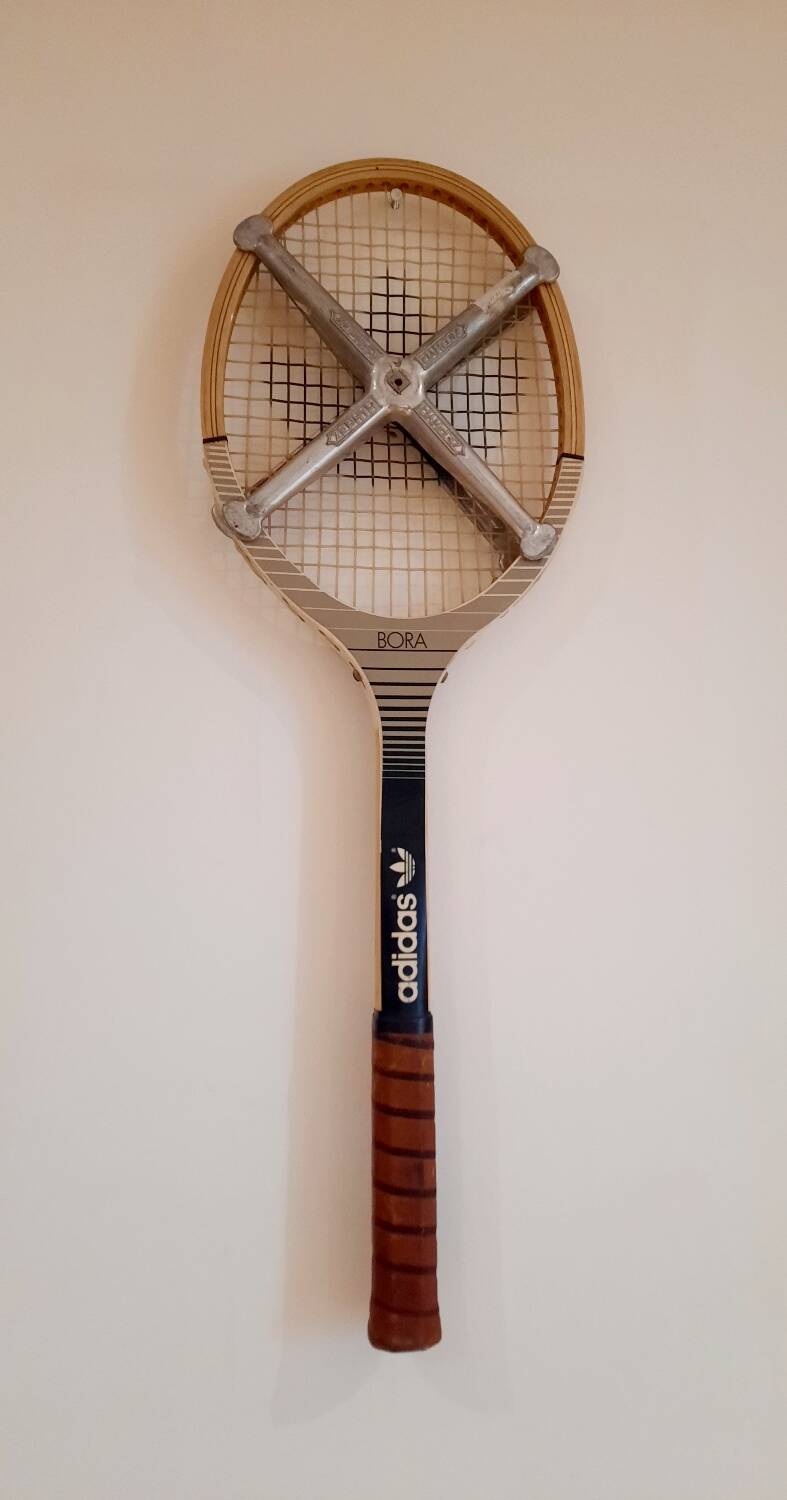 Adidas vintage wooden racket