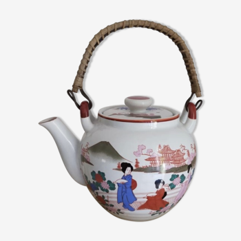 Japanese patterned teapot