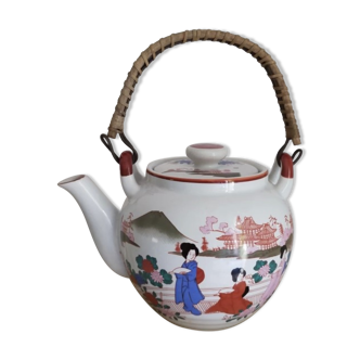 Japanese patterned teapot