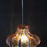 1970s Large Murano Glass Chandelier Mazzega, Italy