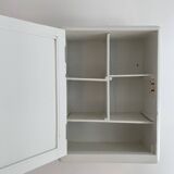 Vintage wall cabinet, White medicine cabinet