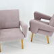 1960s Pair of Design Armchairs, Czechoslovakia