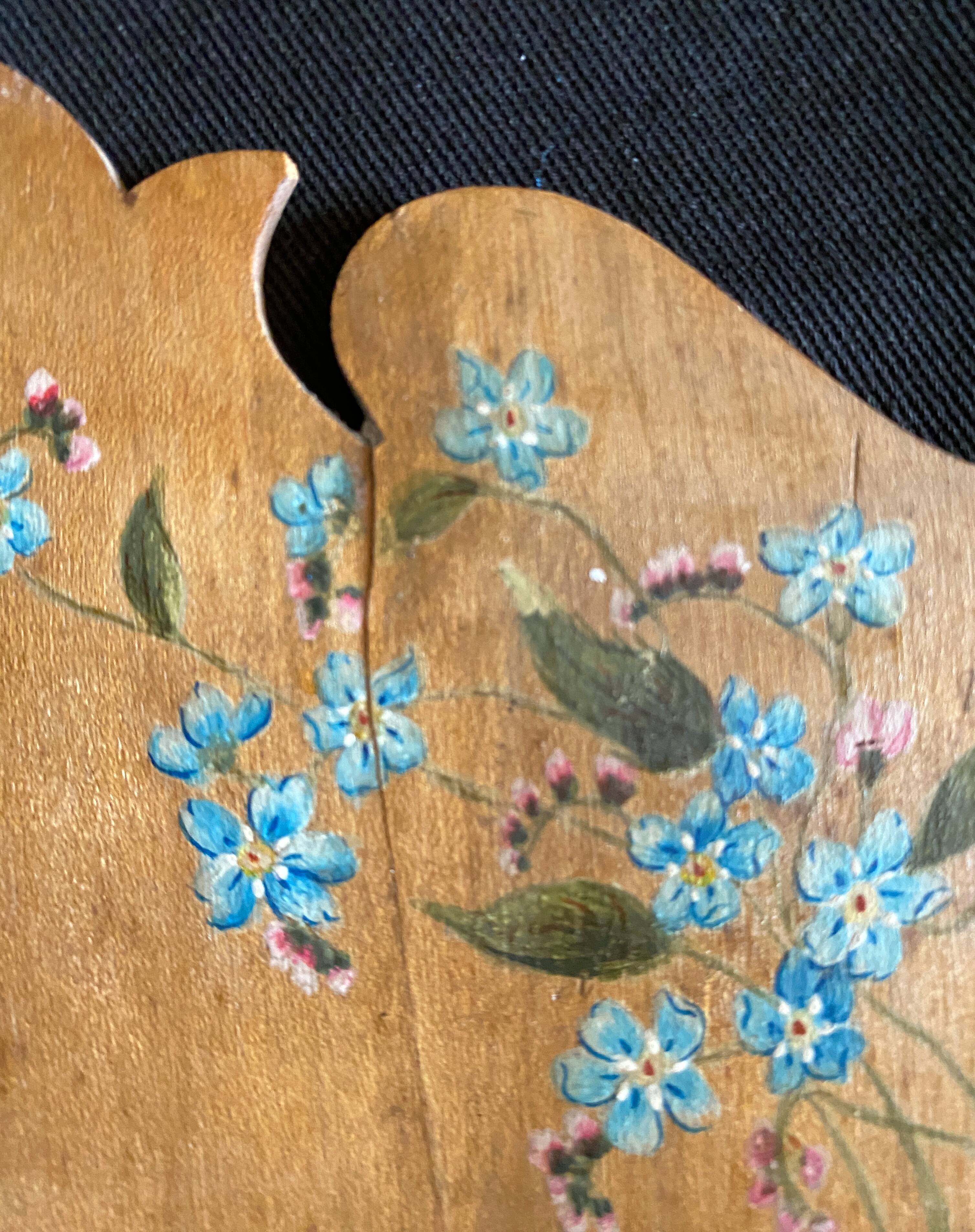 Pair of frames art nouveau circa 1900 dragonfly and flowers for restoration