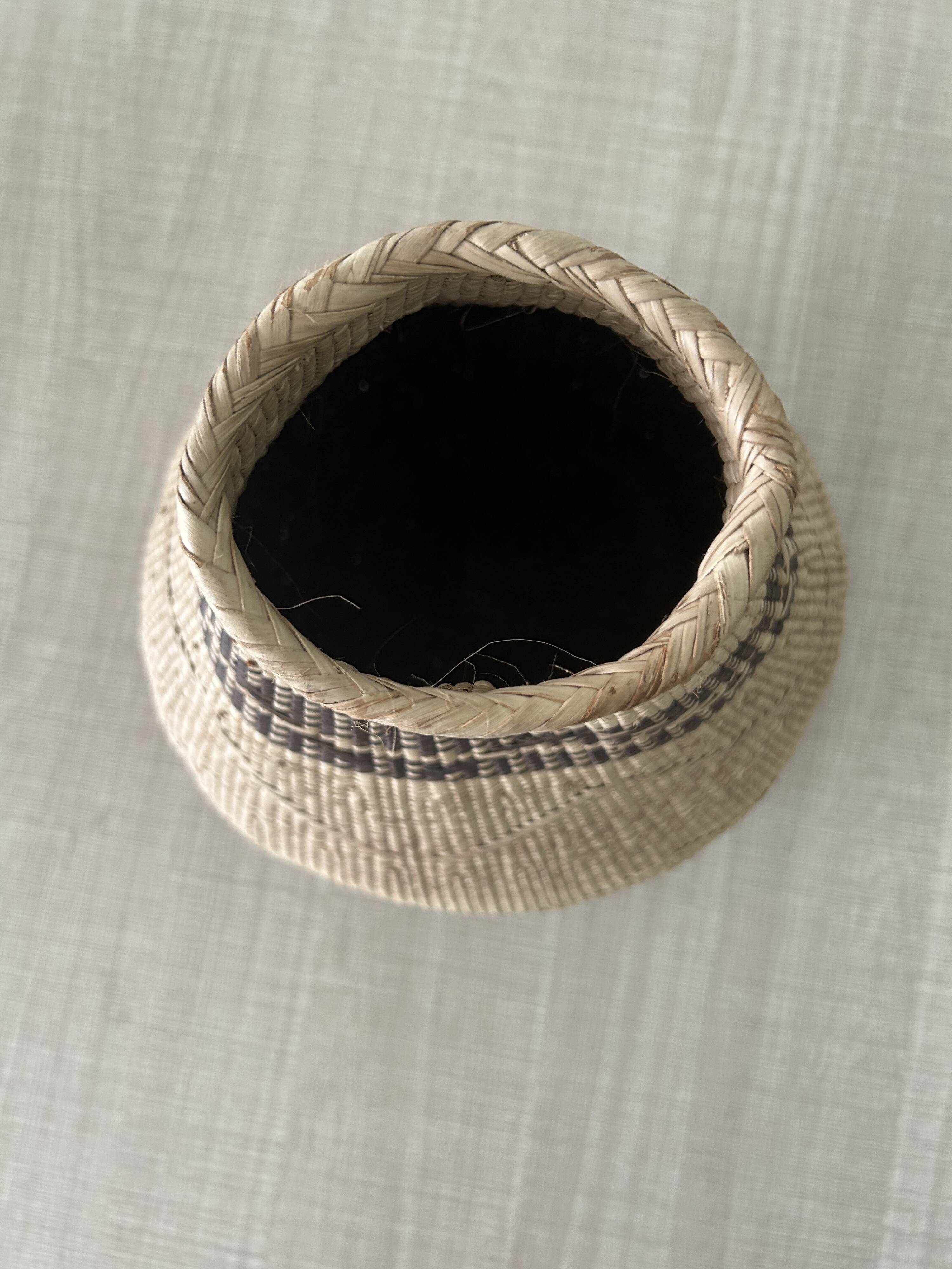 Panier Africain Binga (Tonga) tissé à la main