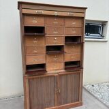 Cardboard cabinet, notary's cabinet with flaps