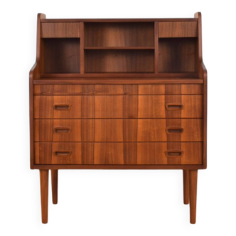 Mid-Century Danish Walnut Secretary, 1960s.