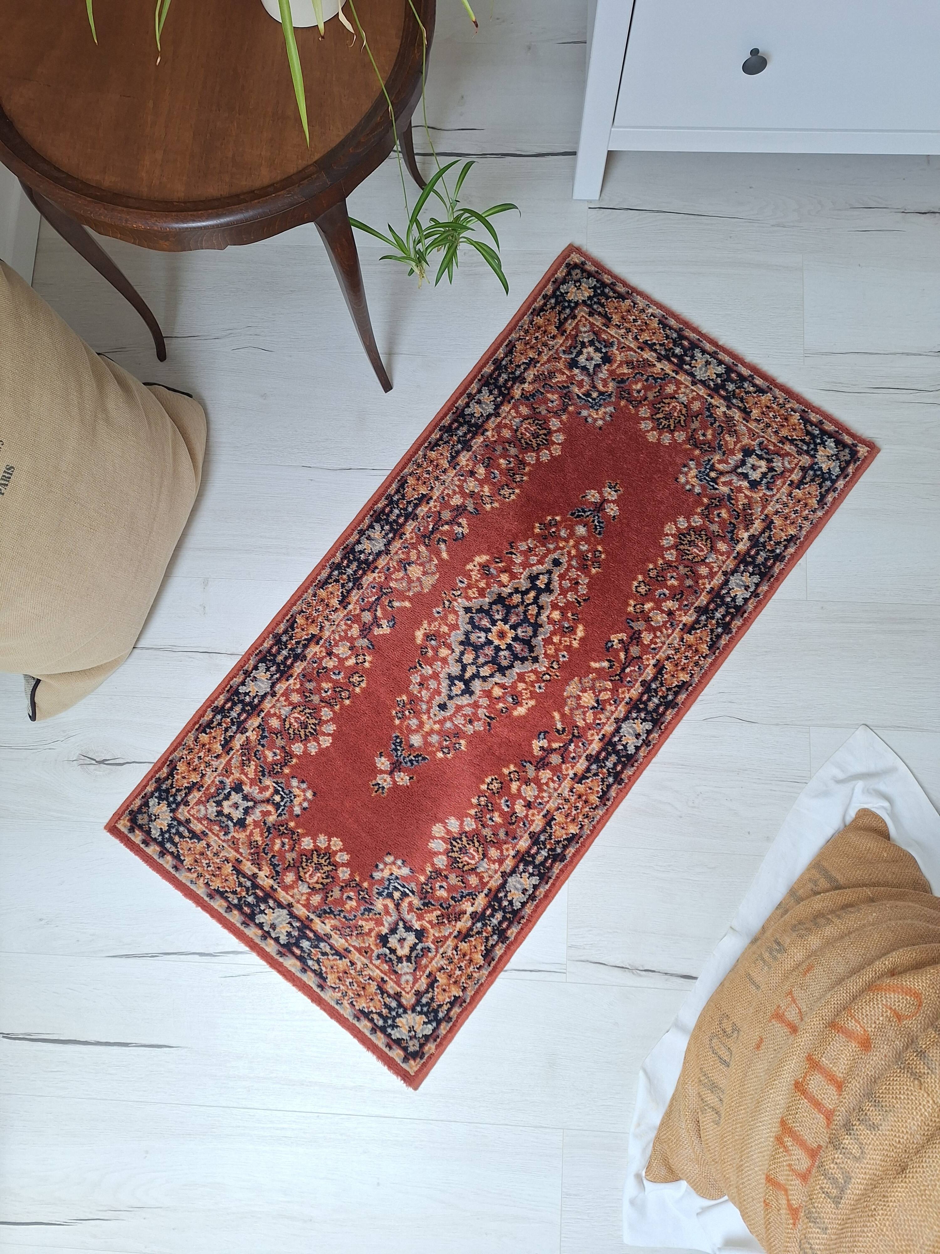 Pink Persian wool rug