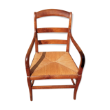 Walnut armchair