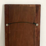 Black beveled mirror